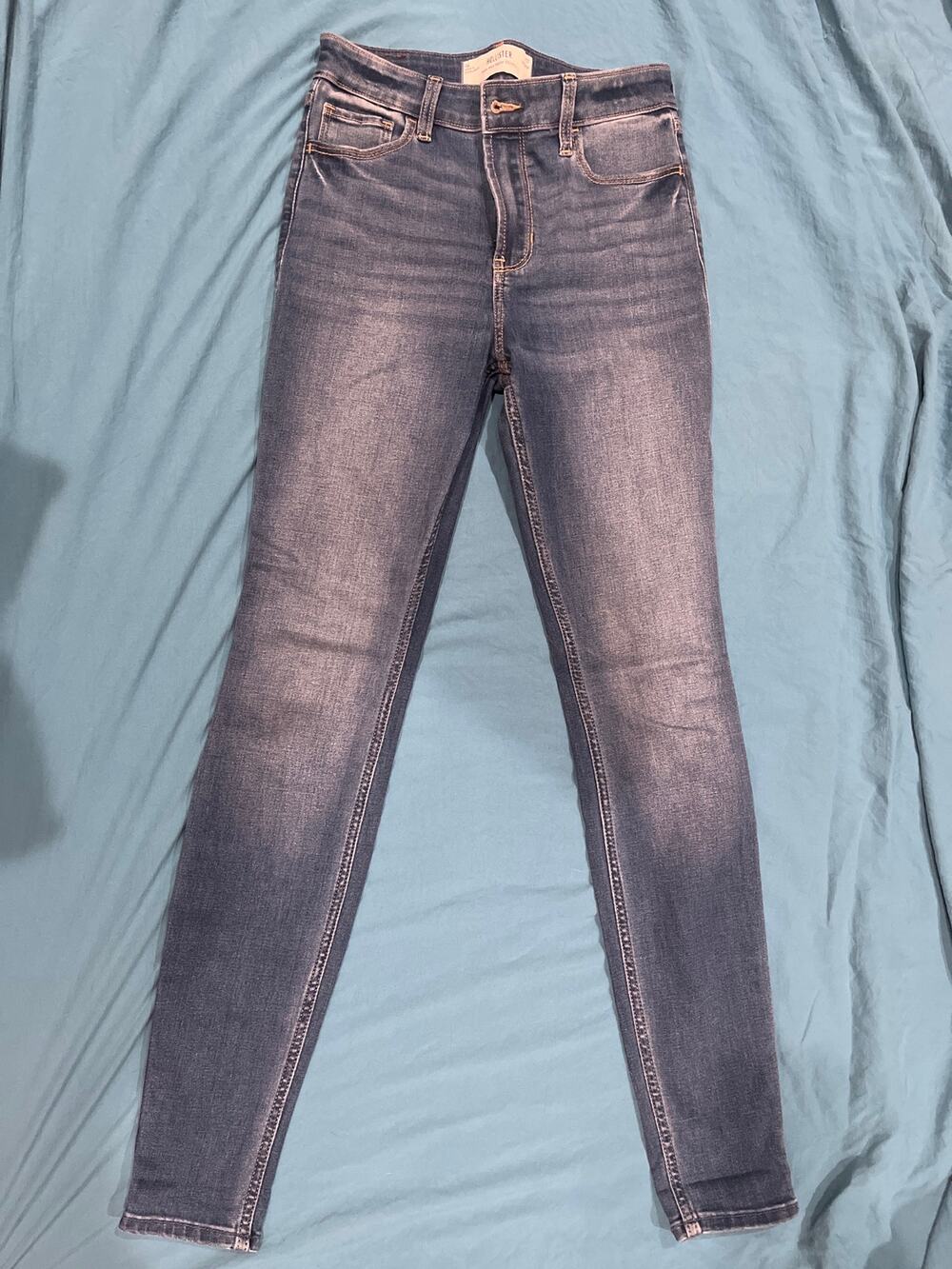 Hollister High Rise Super Skinny Jeans Size 4R W27 Regular